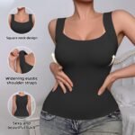 Womens Seamless Tank Top With Built-in Bra Padding - Image 6